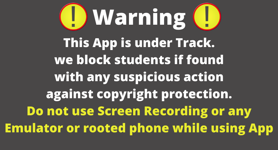 Warning